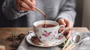  „Tannennadeltee – Natürlicher Genuss mit harzigem Aroma“