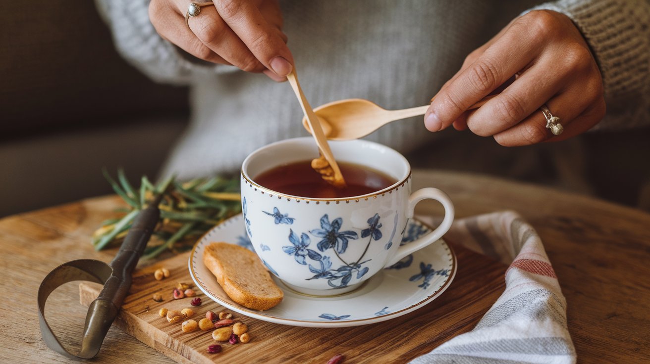 „Tannennadeltee – Natürlicher Genuss mit harzigem Aroma“, bgpschaufenster